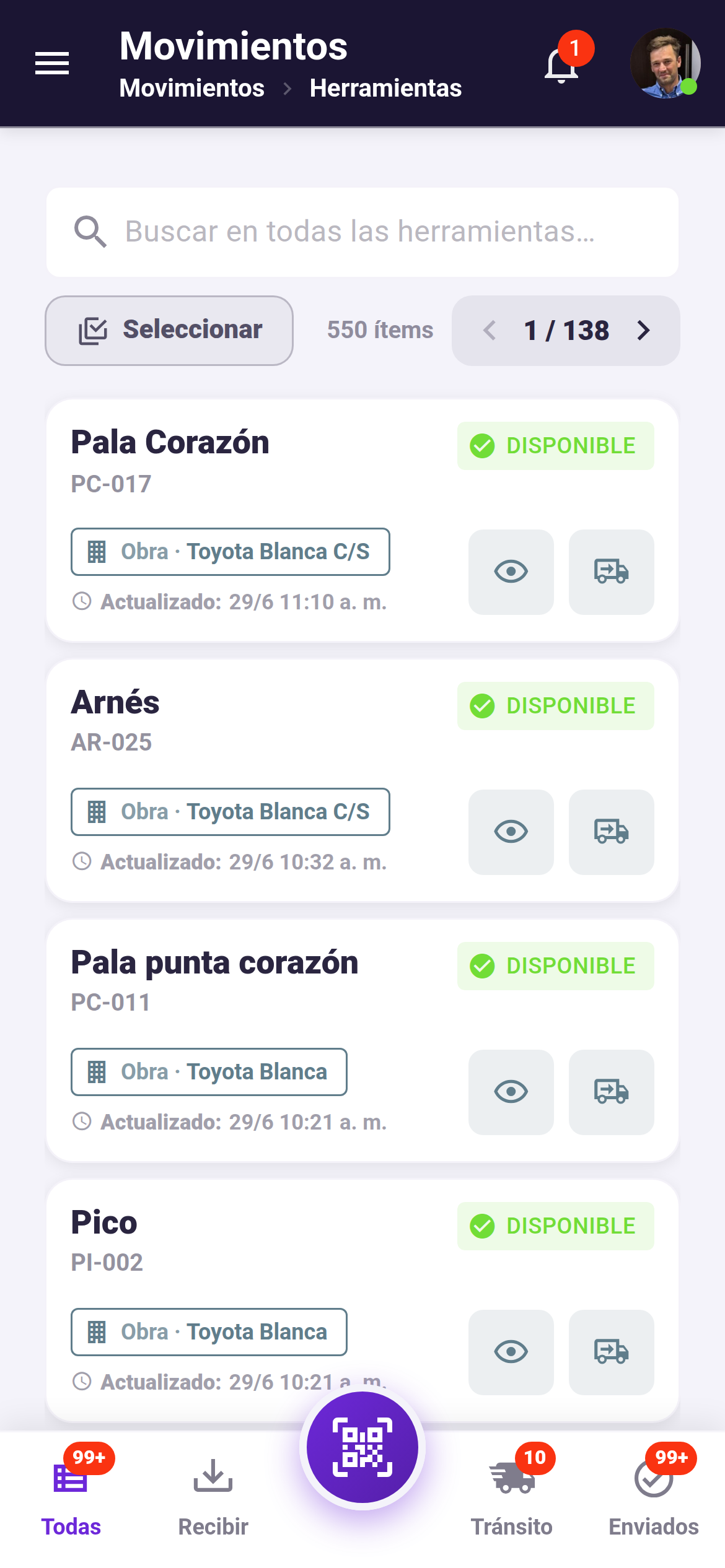 VOBRA en el celular